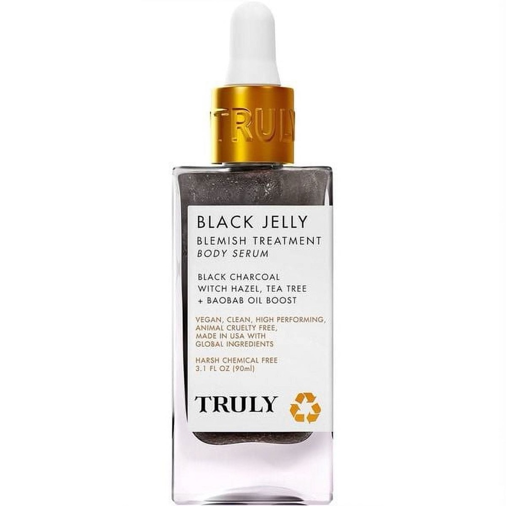 TRULY Black Jelly Charcoal Body Serum